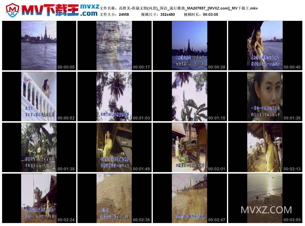 高胜美-你最无情(风景)_国语_流行歌曲_MA207857